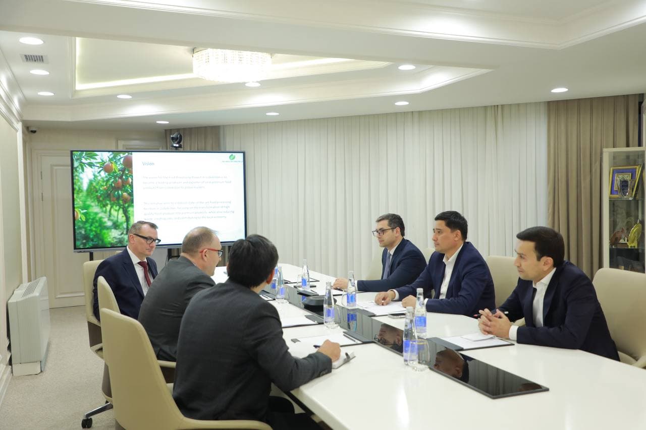 Namanganda meva-sabzavotni qayta ishlashda Germaniya tajribasi asosida samarali boshqaruv modeli joriy etiladi