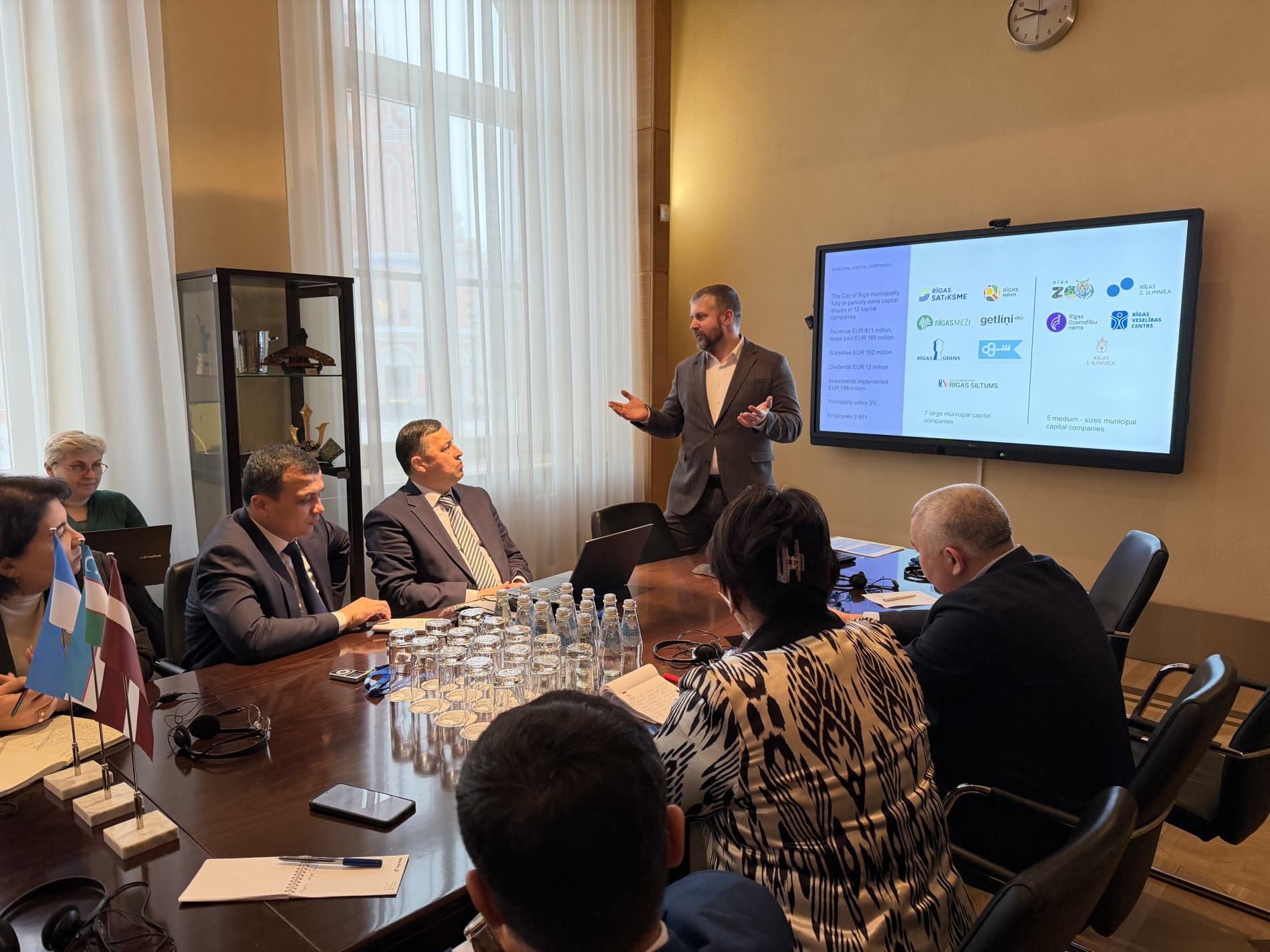 Для заместителей хокимов районов и городов организована стажировка в Латвии