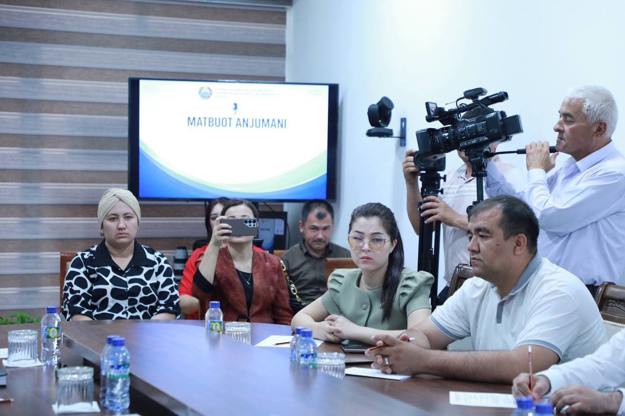 Toshkent viloyatida matbuot anjumani: Sarhisob va rejalar