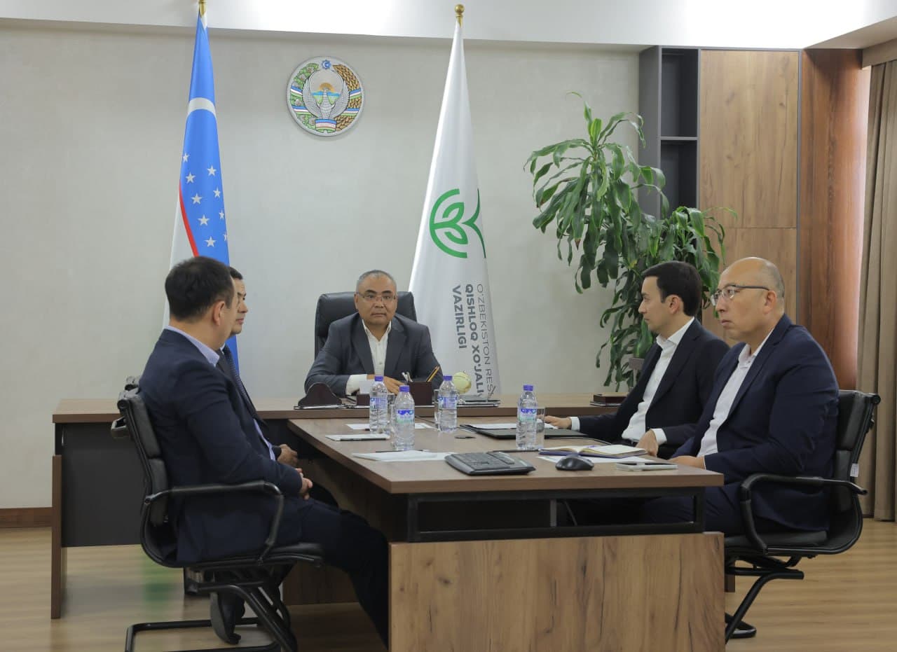 O‘zbekiston qishloq va suv xo‘jaligi uchun yosh talantlar milliy tanlovi ishtirokchilari bilan muloqot tashkil etildi